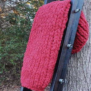 Handmade Chunky Knit King Blanket - PREORDER