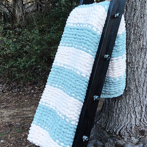 Handmade Chunky Knit Twin Blanket - PREORDER